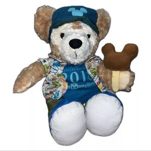 Duffy Bear Disney Parks Plush Stuffed Animal 2018 RARE!